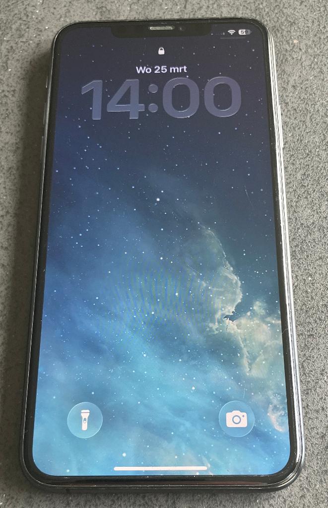 Iphone 11 Pro Max 256Gb spacegrey, Telecommunicatie, Mobiele telefoons | Apple iPhone, 256 GB, 75 %, Ophalen of Verzenden, Zonder simlock