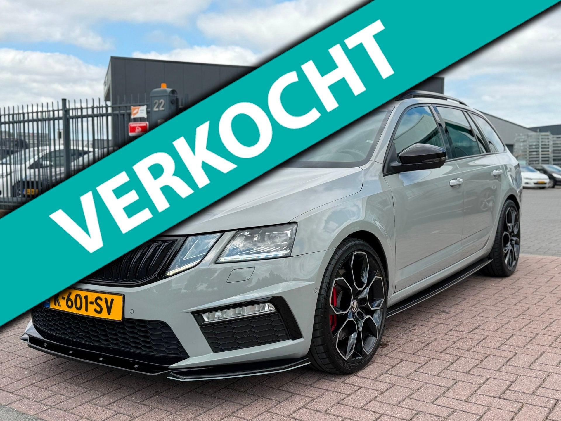 Skoda Octavia Combi 2.0 TSI VRS 245 Business 2017 Vol opties, Auto's, Skoda, Gebruikt, Euro 6, 4 cilinders, 1984 cc