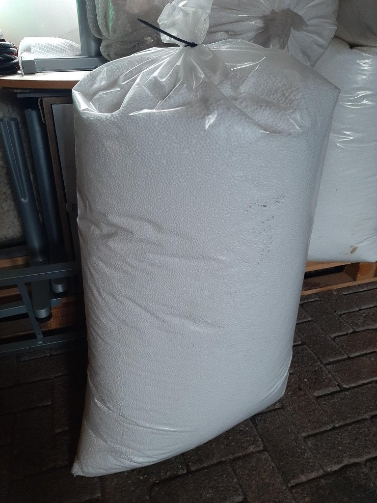 EPS parels (piepschuimbolletjes), Doe-het-zelf en Verbouw, Nieuw, 15 m² of meer, Piepschuim (Tempex), Ophalen