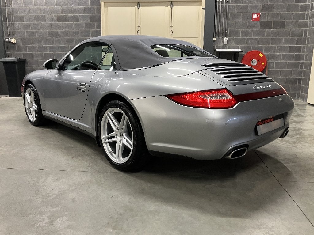 PORSCHE 911 Carrera 4 Cabrio PDK 2009 ( met rijbare schade ), Auto's, Porsche, Bedrijf, 4x4, ABS, Airbags, Airconditioning, Alarm