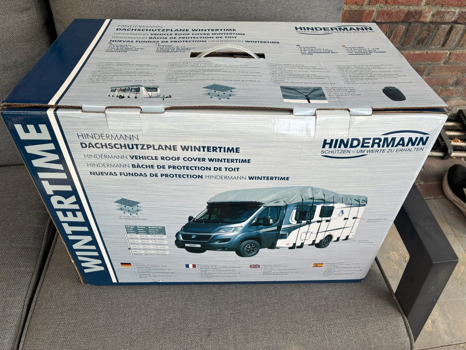 ‼️ Camper dakhoes Hindermann Nieuw in doos  7.50m ‼️, Ophalen of Verzenden, Nieuw