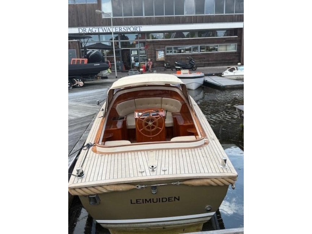 Unique koningsvlet, Staal, Binnenboordmotor, Diesel, 8 m