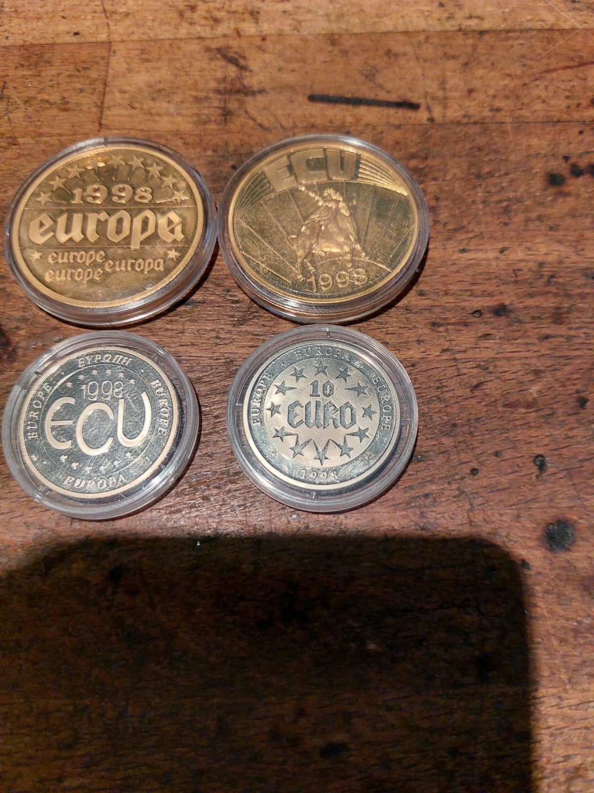 Ecu en euro, Ophalen of Verzenden, Overige landen