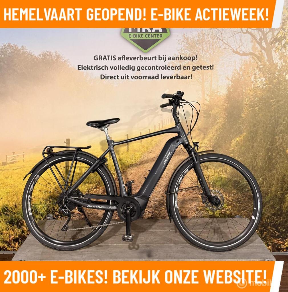 Giant Elektrische heren fiets met midden motor ebike bij MRA, Fietsen en Brommers, Elektrische fietsen, 55 tot 59 cm, Giant