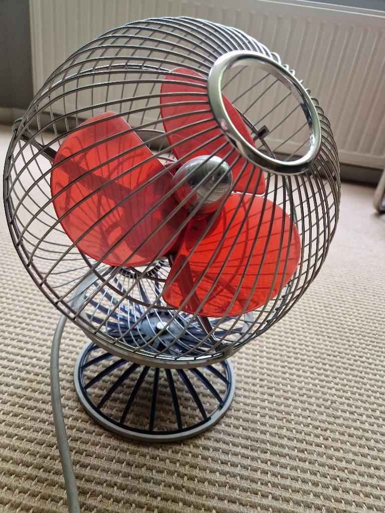 Vintage design Bureau Fan Hitachi B445A, Verzamelen, Ophalen of Verzenden, Huis en Inrichting