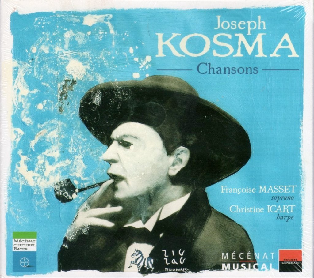 NIEUW CD+DVD Kosma: 30 Chansons (sopraan en harp), Met libretto, Modernisme tot heden, Ophalen of Verzenden, Nieuw in verpakking