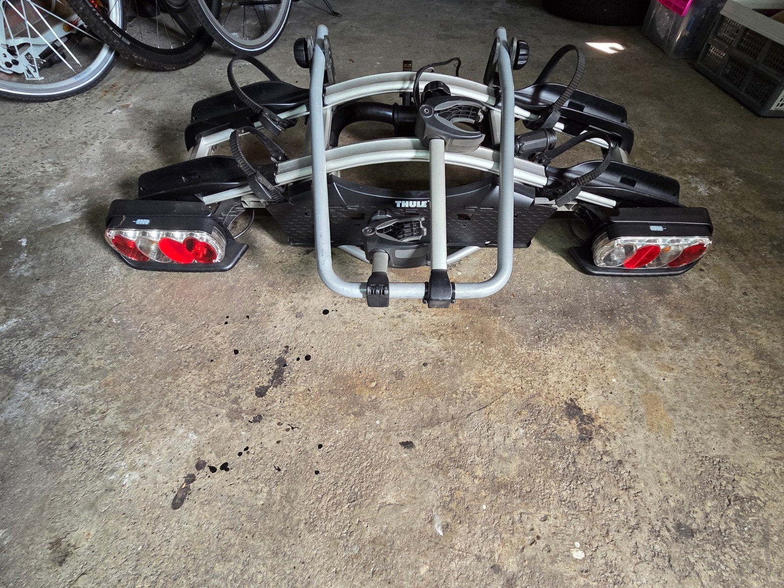 THULE euroclick G2 fietsdrager, Ophalen of Verzenden, 2 fietsen, Zo goed als nieuw, Trekhaakdrager