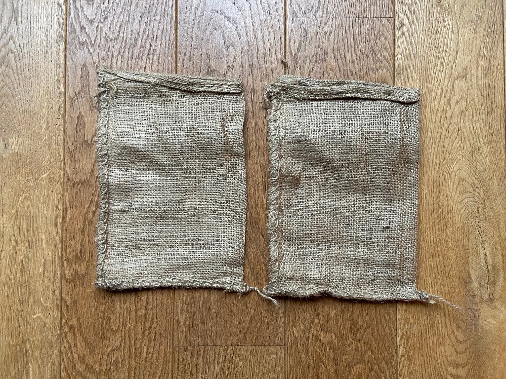 2 kleine jute zakjes, Ophalen of Verzenden, Zo goed als nieuw