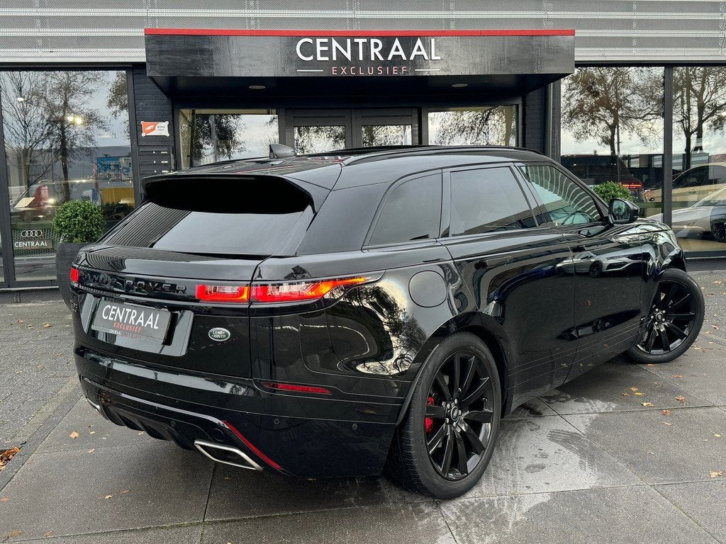 Land Rover Range Rover Velar 2.0 P300 Turbo AWD R-Dynamic 30, Auto's, Land Rover, Automaat, 4 cilinders, Range Rover Velar, Zwart