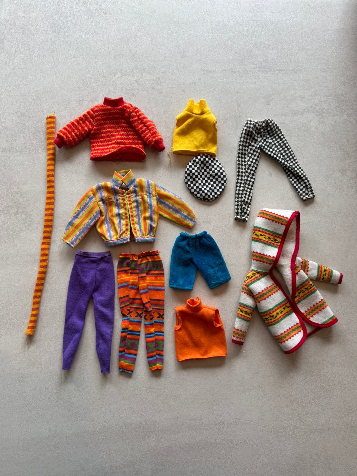 Barbie Benetton kleding jaren 90, Verzamelen, Poppen, Ophalen of Verzenden, Gebruikt, Kleertjes