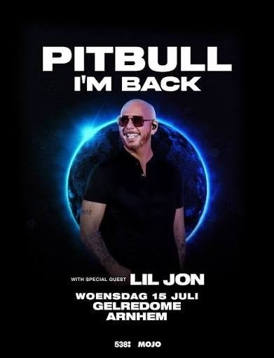 Pitbull tickets 1e ring, Tickets en Kaartjes, Concerten | Dance, Twee personen, Februari