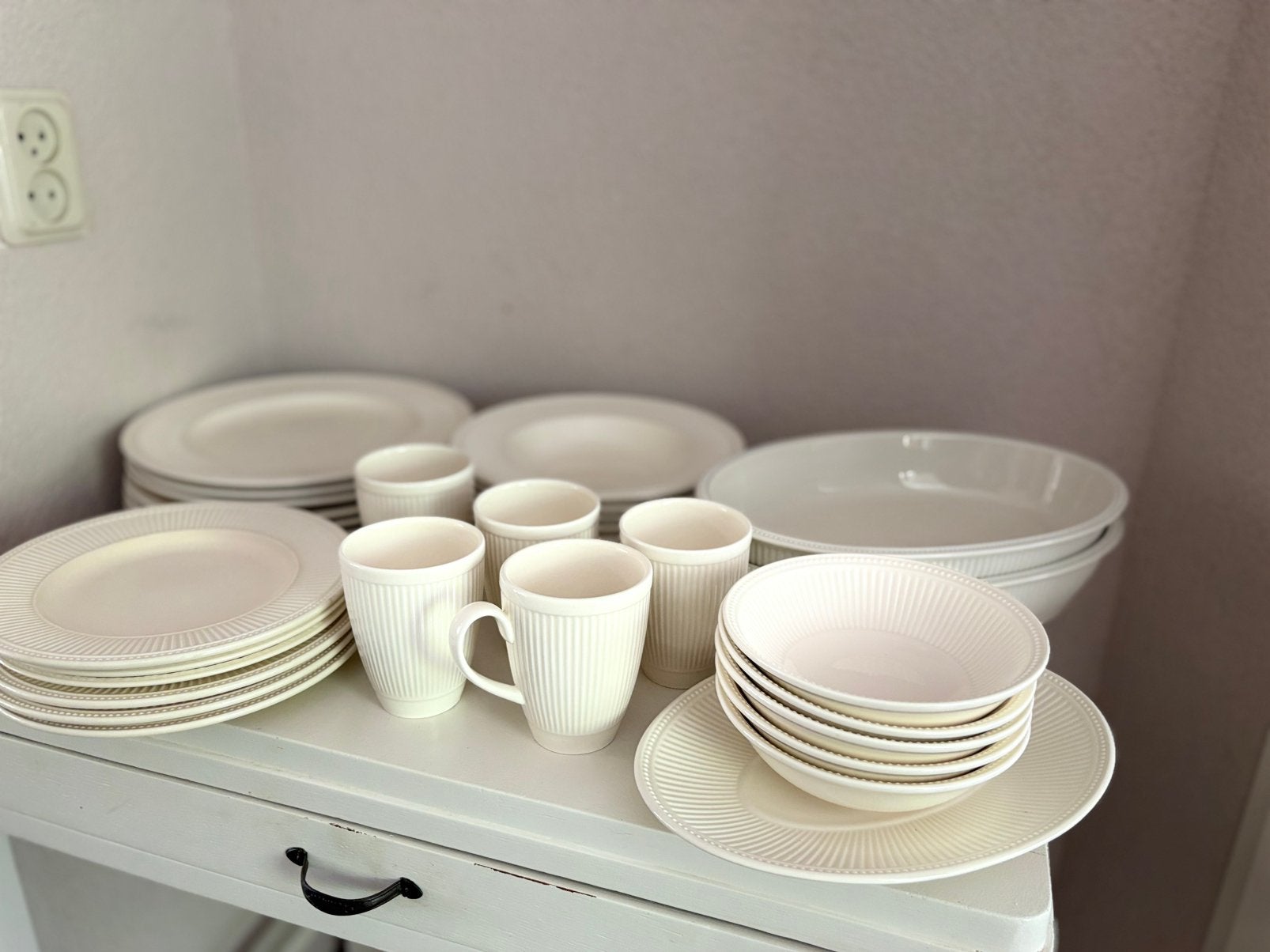 Wedgwood Windsor Servies - Compleet en zeer uitgebreid., Ophalen of Verzenden, Zo goed als nieuw, Porselein, Compleet servies