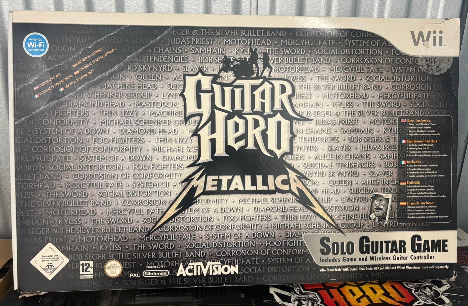 Guitar Hero Gitaar en Spel, Ophalen, Zo goed als nieuw, Zonder controller