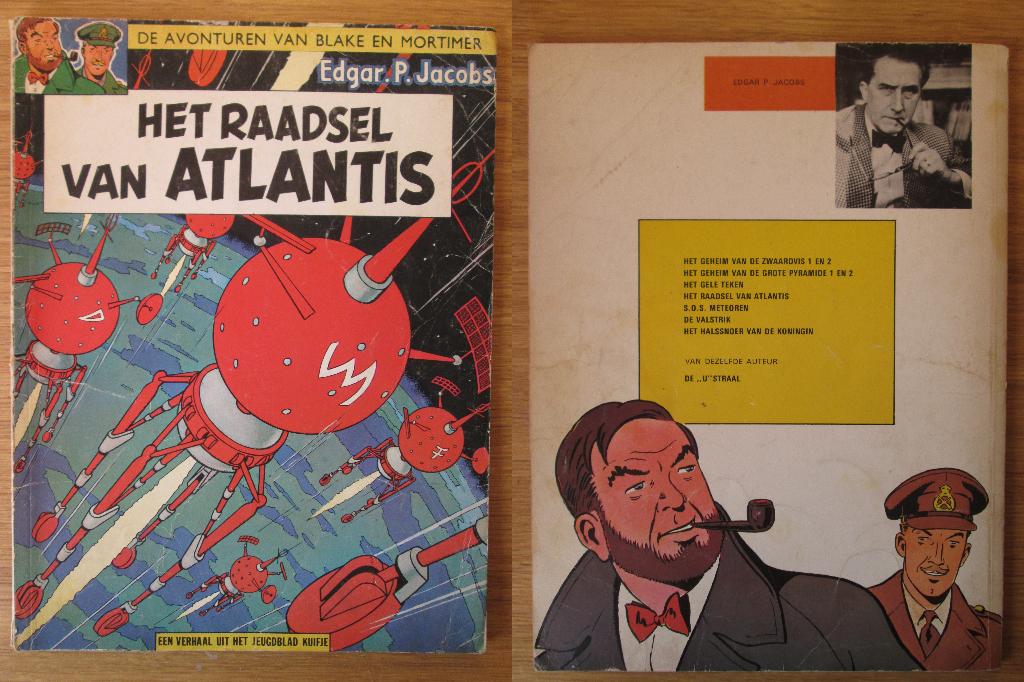 Blake en Mortimer 6 - Het raadsel van Atlantis (SC, Boeken, Stripboeken, Eén stripboek, Ophalen of Verzenden, Gelezen, Edgar P. Jacobs
