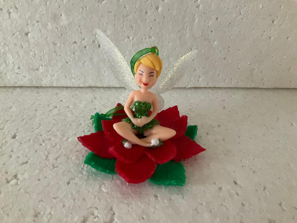 Disney Peter Pan - ornament van Tinkerbell, Ophalen of Verzenden, Peter Pan of Pinokkio, Zo goed als nieuw, Beeldje of Figuurtje