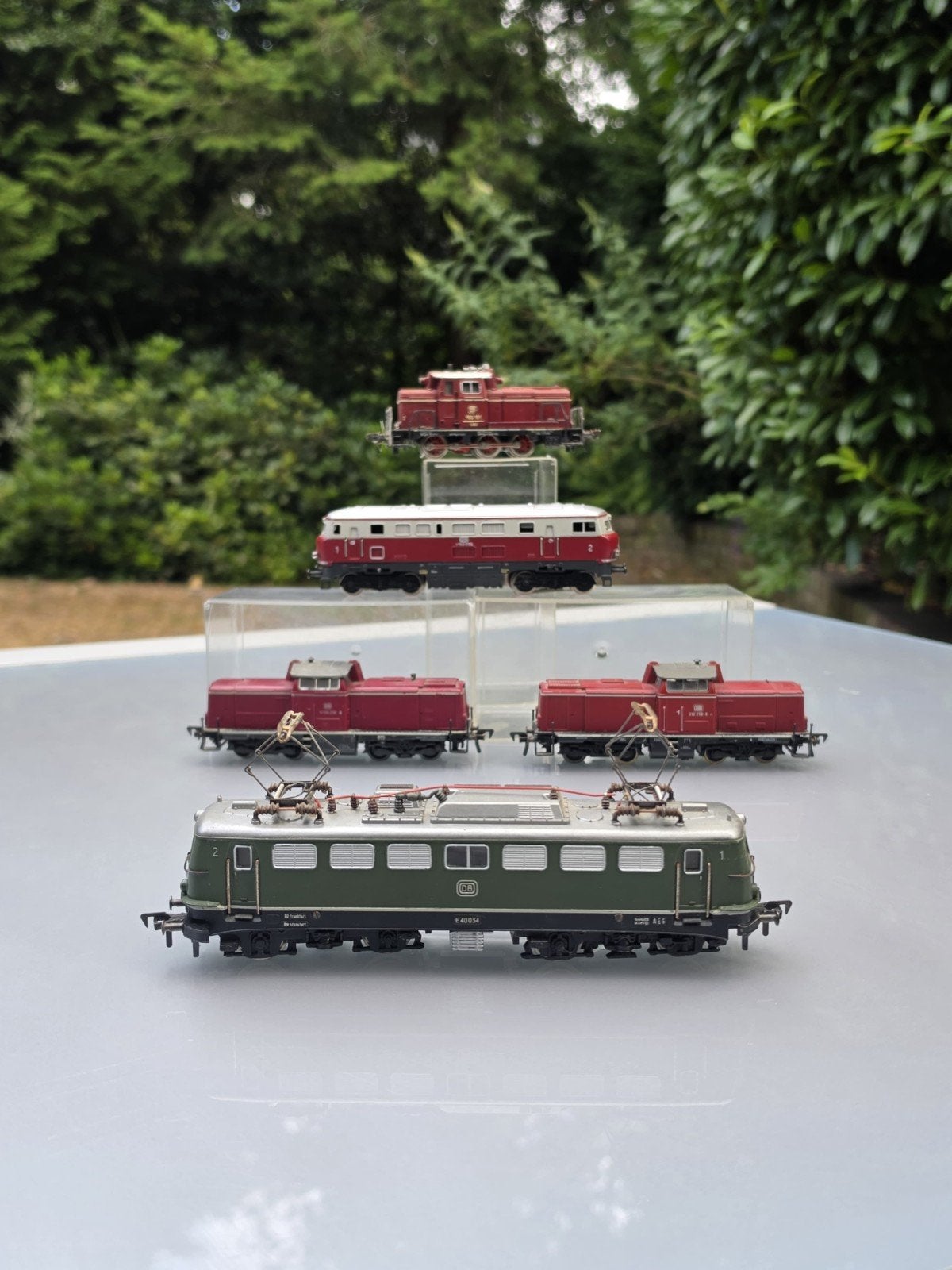 5x Fleischmann Hamo locomotief h0 treinen DB, Hobby en Vrije tijd, Modeltreinen | H0, Gebruikt, Fleischmann, Ophalen of Verzenden