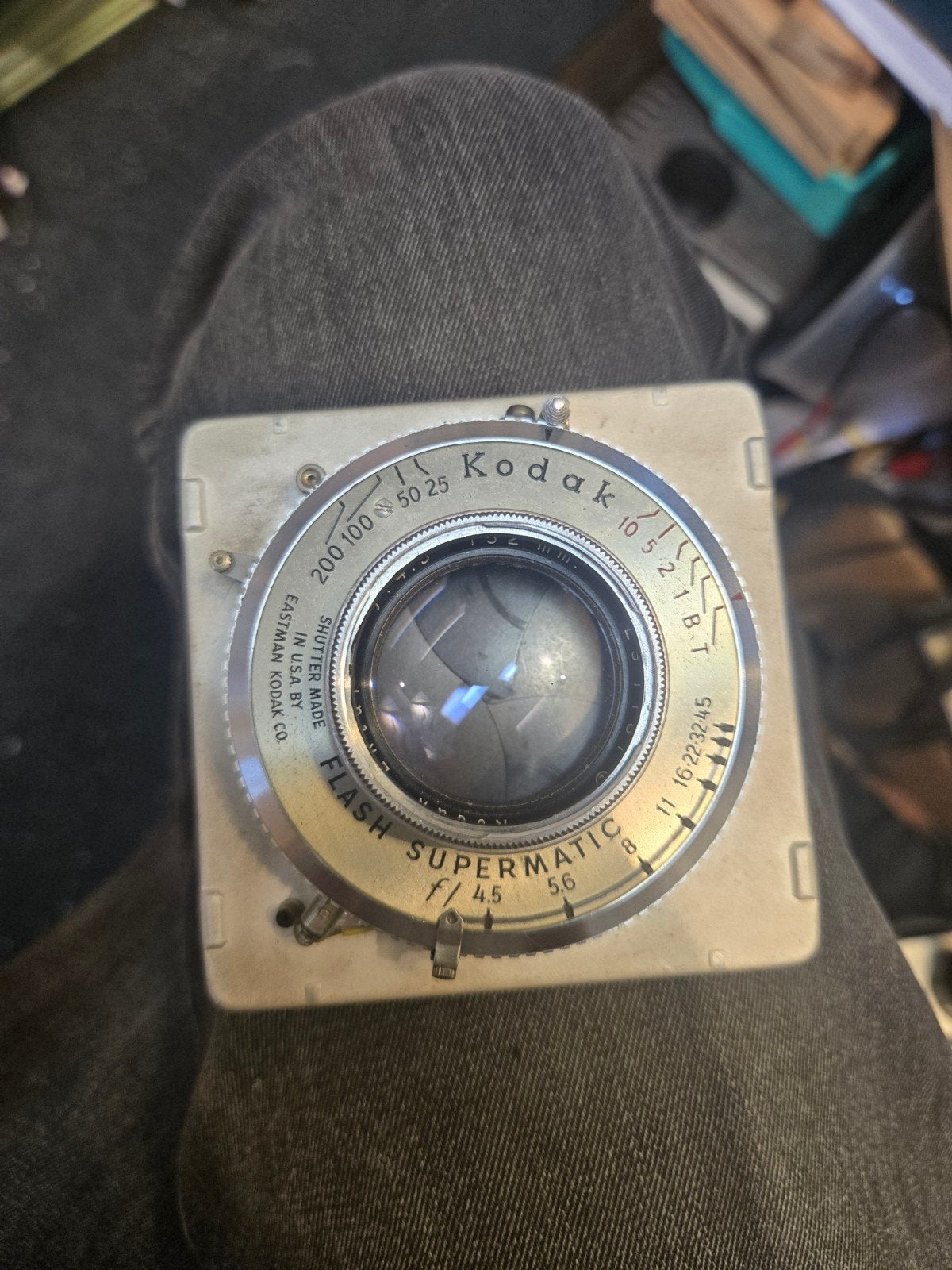 Kodak ektar 152mm f4.5 flash supermatic TC lens, Audio, Tv en Foto, Fotografie | Lenzen en Objectieven, Ophalen of Verzenden, Macrolens
