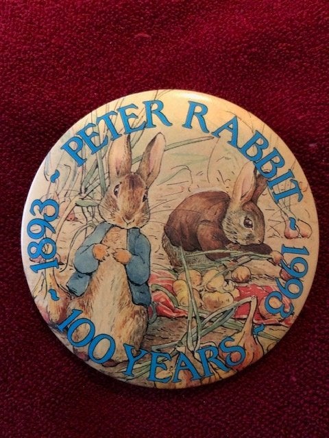 Beatrix Potter Peter Rabbit Konijn Benjamin Bunny Spiegeltje, Verzamelen, Ophalen of Verzenden, Nieuw, Dier