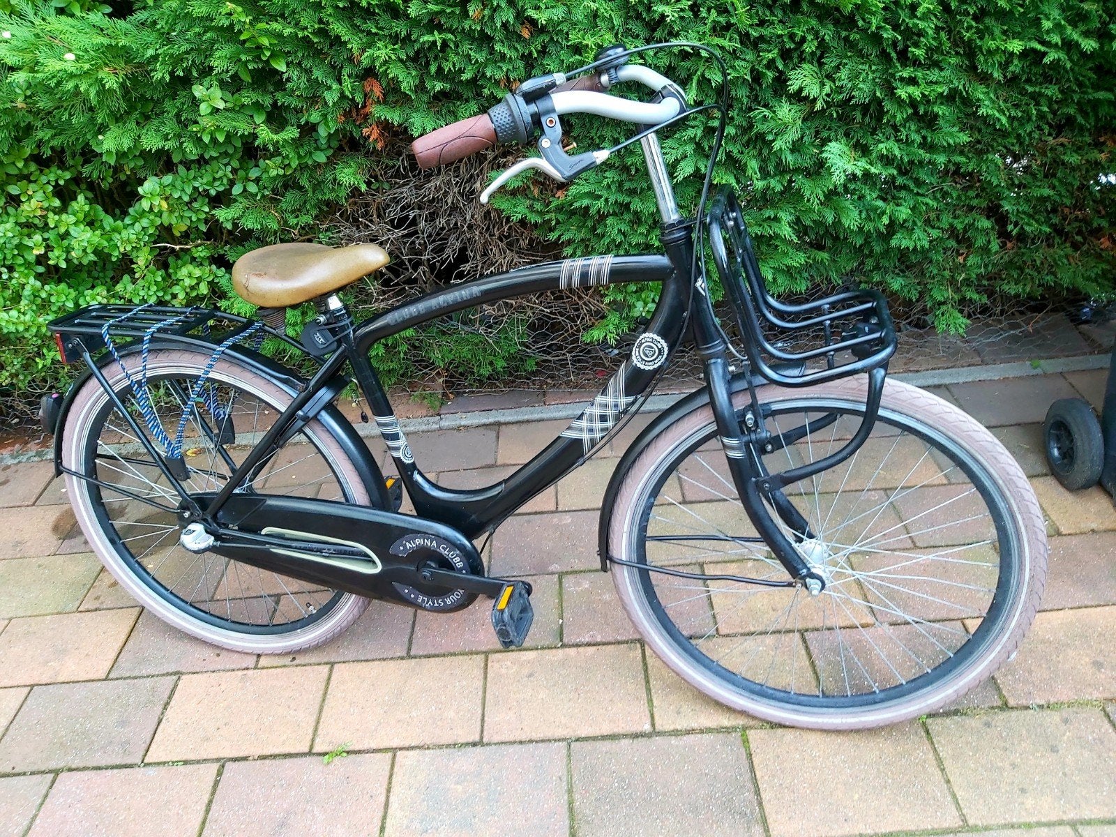 ALPINA CLUBB jongensfiets 26 inch, Terugtraprem, Zo goed als nieuw, Alpina Clubb 26 inch, Handrem