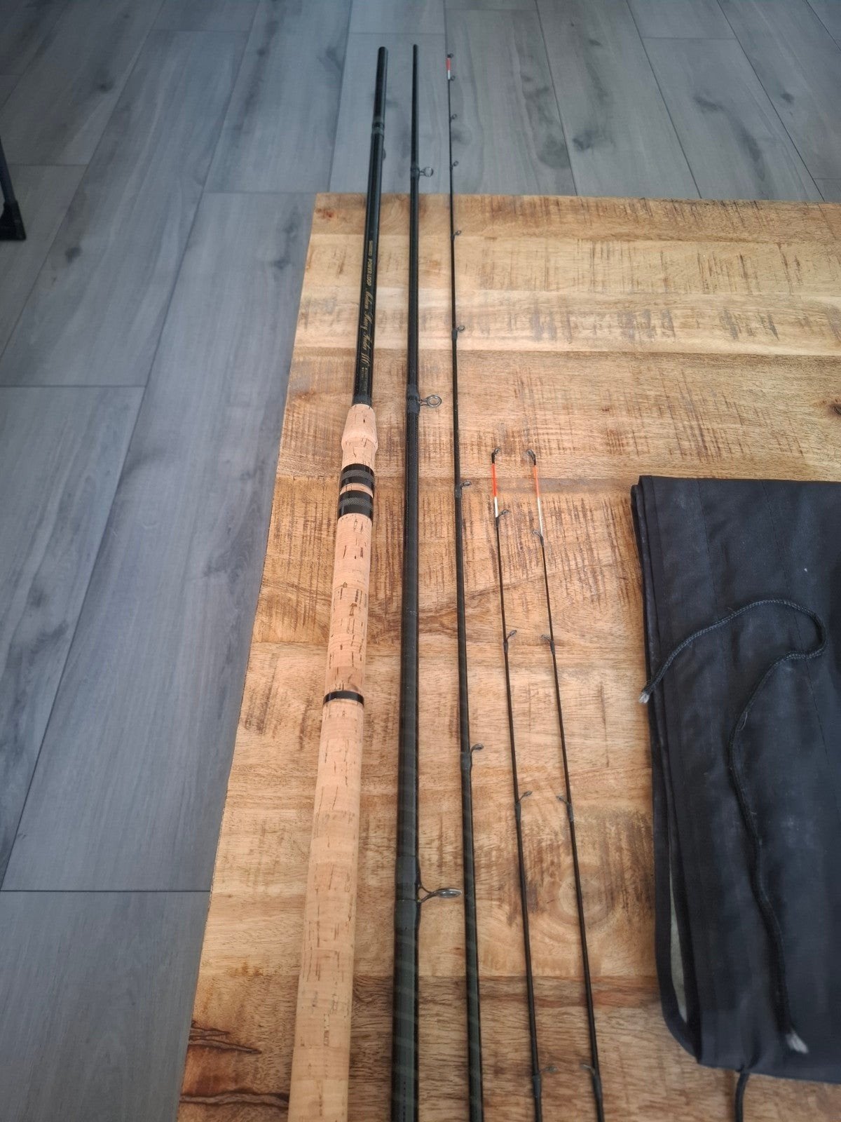 Te koop Shimano Power Loop medium heavy feeder hengel, Watersport en Boten, Ophalen of Verzenden, Gebruikt, Werphengel