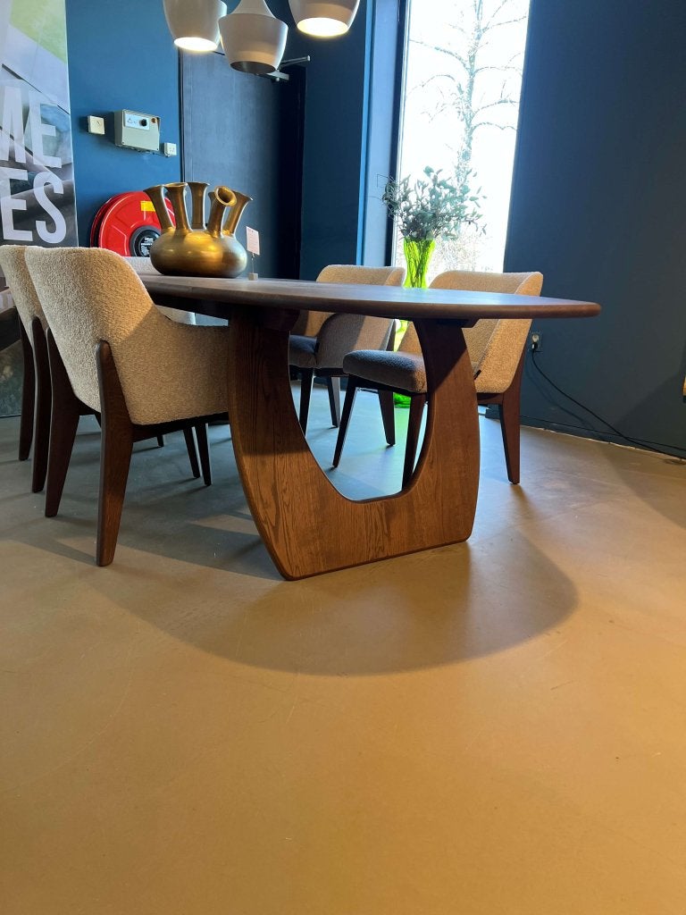 !Nieuw! - Passe Partout - Dining  - eiken - eettafel, Vijf personen of meer, Eikenhouten tafels, Ovaal, Ophalen