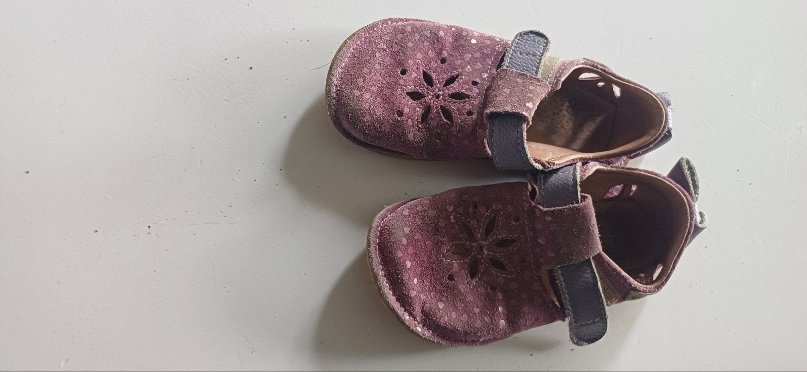 Timmo barefoot sandaal, paars, gebruikt, Gebruikt, Meisje, Schoenen, Ophalen of Verzenden