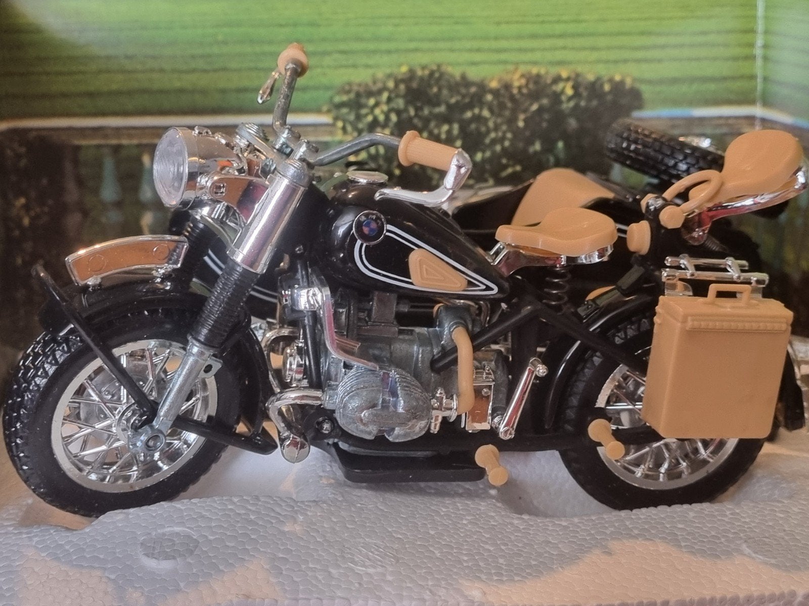 Polistil BMW R75 Elephant met zijspan - Modelmotor, Ophalen of Verzenden, Nieuw