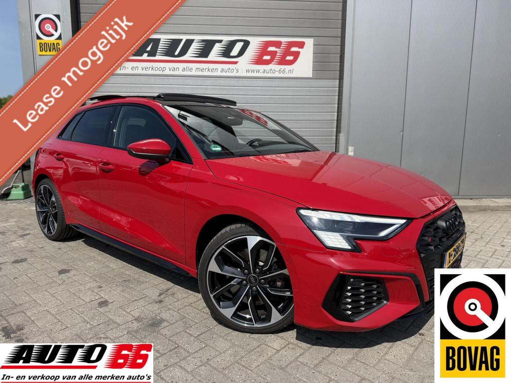 Audi S3 2.0 TFSI quattro Bang & Olufsen sfeer Pano NAVI FULL, Auto's, Audi, S3, Gebruikt, 4 cilinders, Leder
