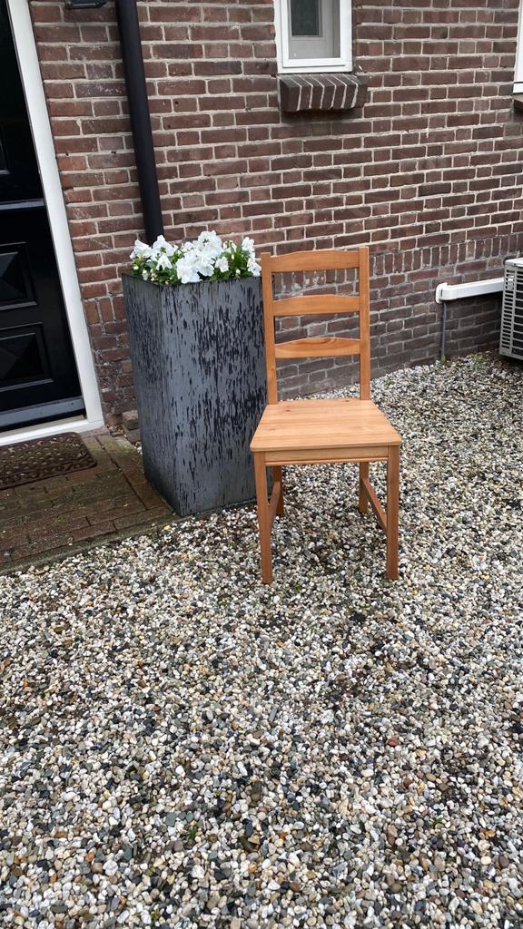 4 eetkamerstoelen zgan, Huis en Inrichting, Ophalen, Zo goed als nieuw, Vier