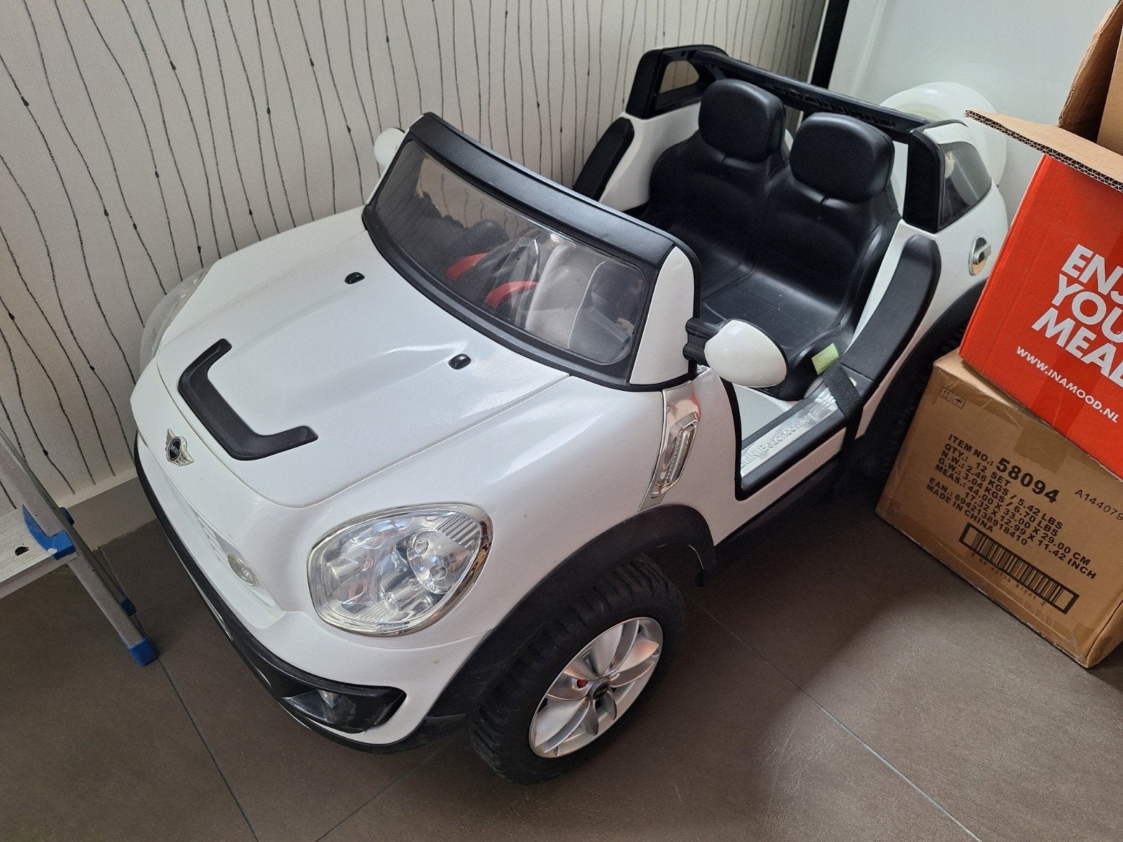 Mini auto, Kinderen en Baby's, Speelgoed | Buiten | Accuvoertuigen, Ophalen, Gebruikt