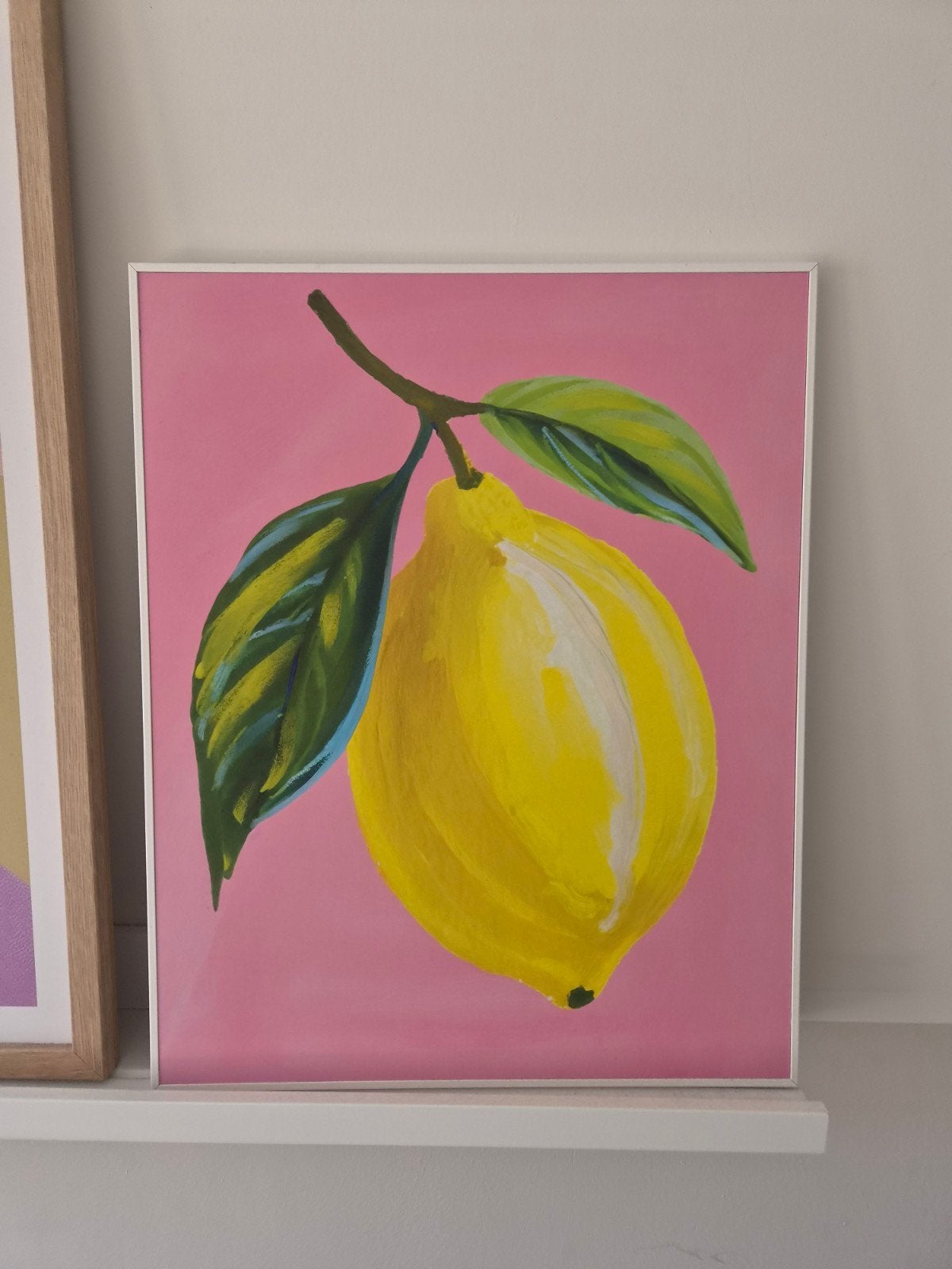 Schilderij met citroen - Borghuis, Ophalen