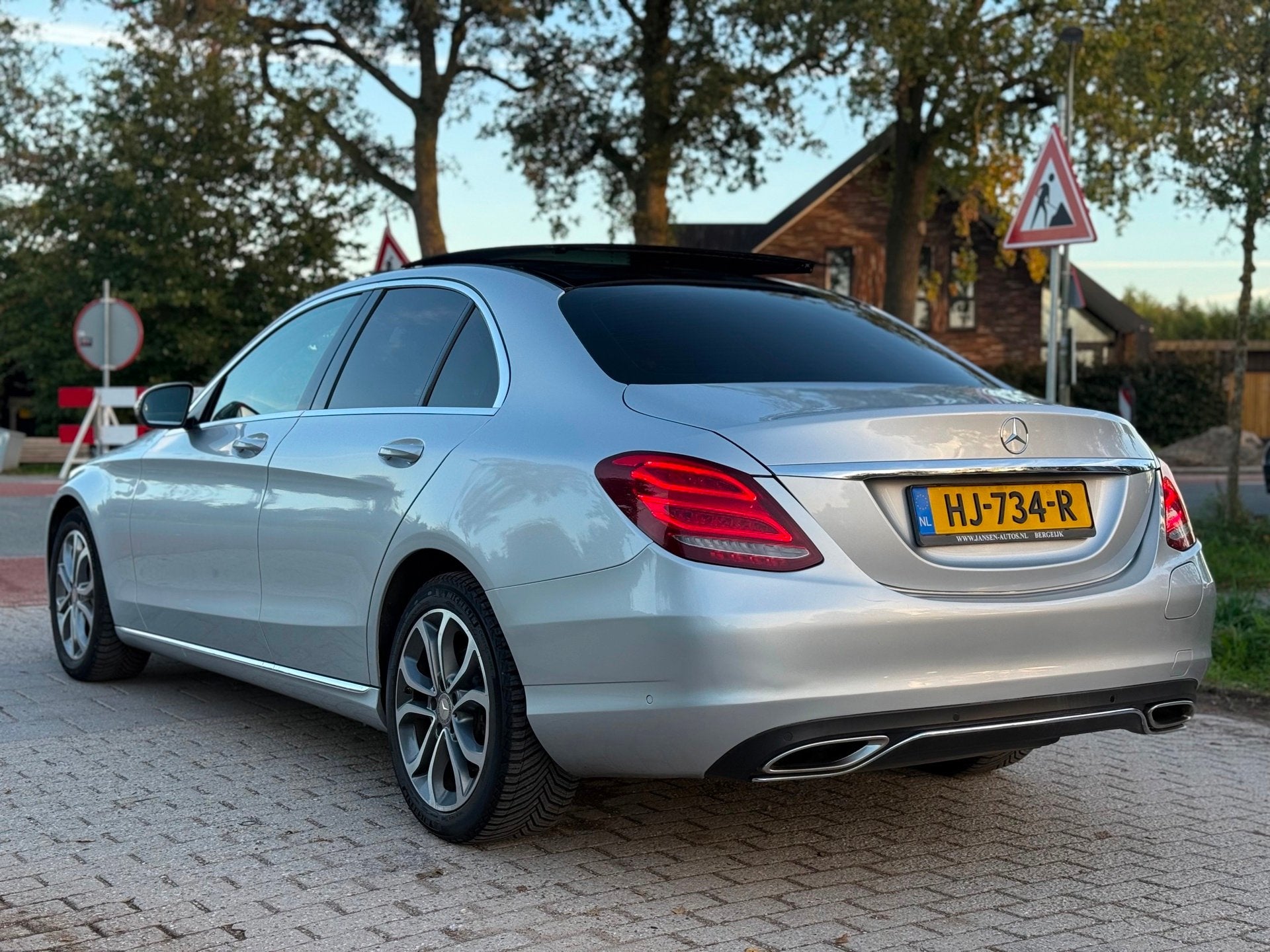 Mercedes-Benz C-klasse 350 e Lease Edition AUTOMAAT PANO PDC, Auto's, Automaat, Dealer onderhouden, Gebruikt, Euro 6