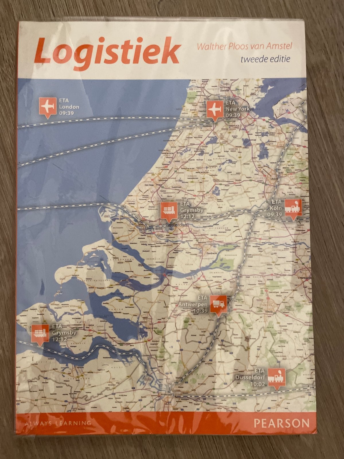 Logistiek - Walther Ploos van Amstel (tweede editie), Boeken, Ophalen, Gamma, Nieuw, HBO