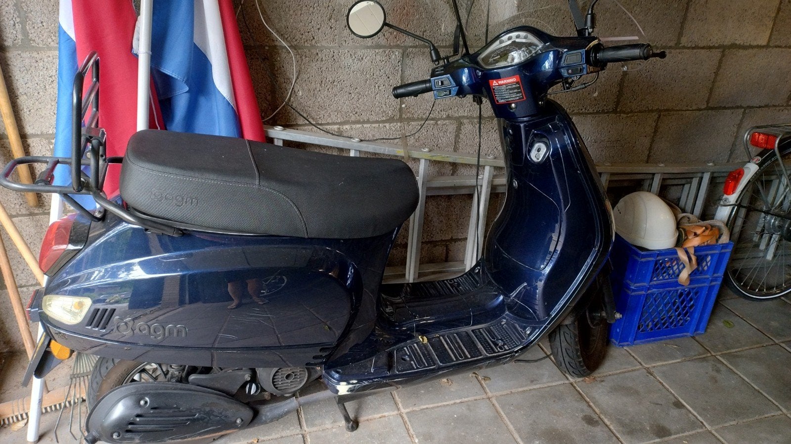 AGM VX50 - Blauw, 17.124 km, Ophalen, Gebruikt, Benzine, Overige merken