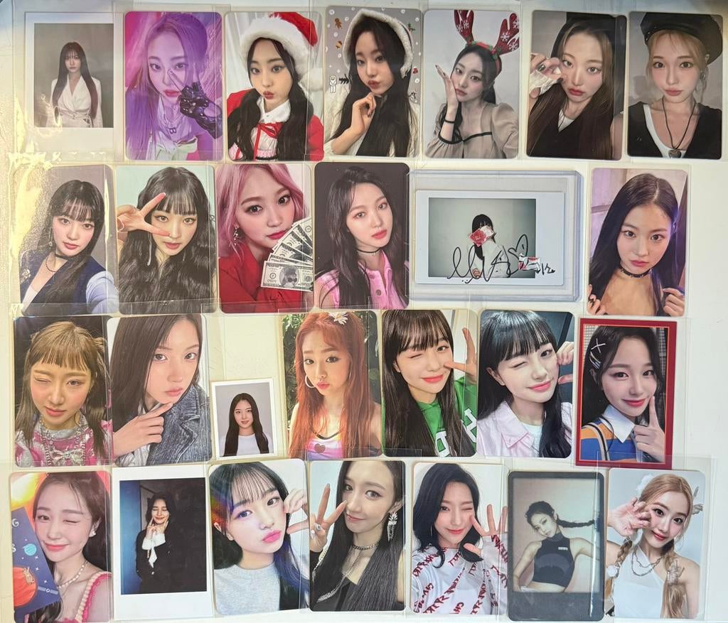 kpop photocard billlie weeekly nmixx fifty blackpink geenius, Ophalen of Verzenden, Zo goed als nieuw, Foto of Kaart