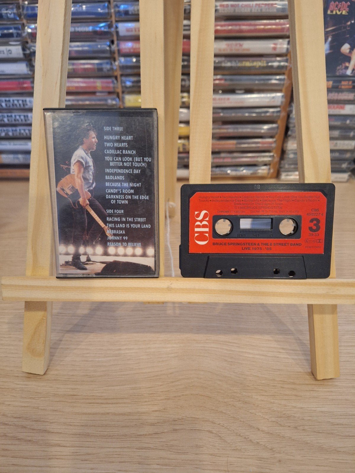 Bruce Springsteen & The E Street Band Live 1975-85 Cassette, Gebruikt, 2 t/m 25 bandjes, Ophalen of Verzenden, Origineel