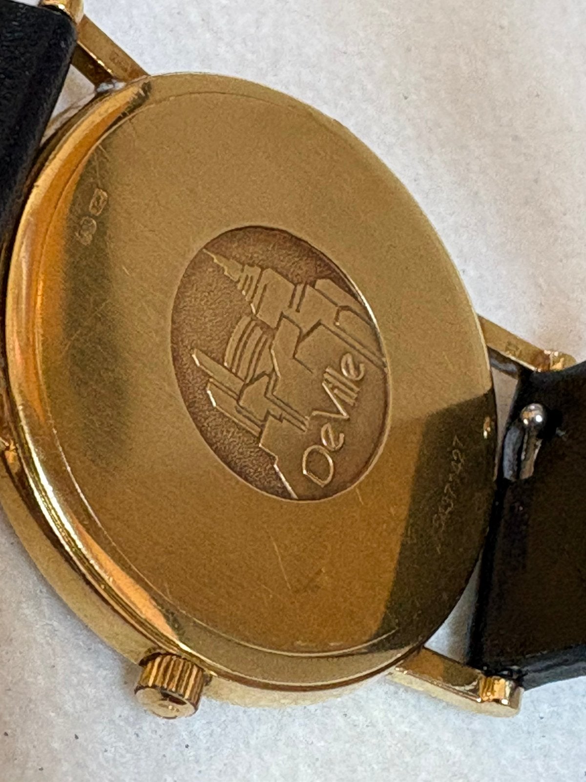 Omega De Ville 18k, Sieraden, Tassen en Uiterlijk, Horloges | Heren, Ophalen, Goud, Omega