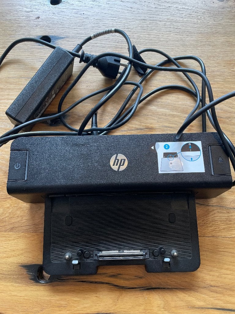 HP 90w Docking Station, Computers en Software, Dockingstations, Hp, Ophalen of Verzenden, Zo goed als nieuw, Docking station