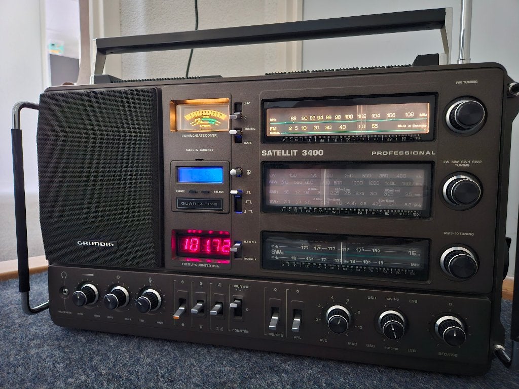 Te koop Grundig satellit 3400 izgst Verkocht, Ophalen, Zo goed als nieuw, Wereldontvanger