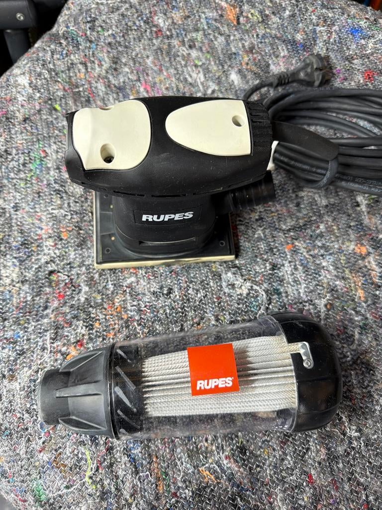 RUPES LE71T Vlakschuurmachine - Zo goed als nieuw, Ophalen of Verzenden, Zo goed als nieuw, Minder dan 600 watt, Vlakschuurmachine
