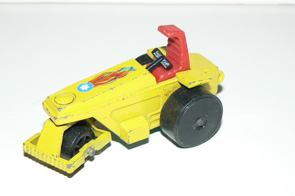 Matchbox Rod Roller wals MB21-B Superfast 1973. Schaal 1:64, Ophalen of Verzenden, Gebruikt, Overige typen