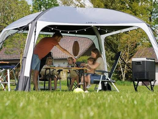 Obelink Air shelter! Opblaas partytent, Caravans en Kamperen, Tenten, Ophalen, Zo goed als nieuw