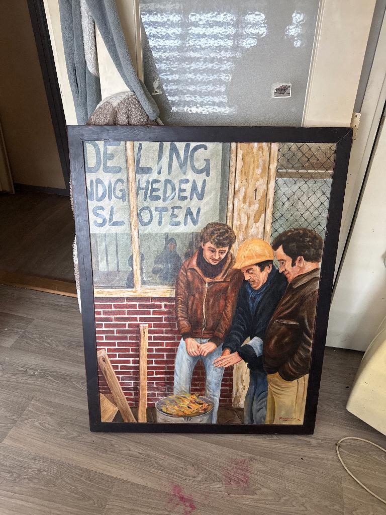 Schilderij, Ophalen
