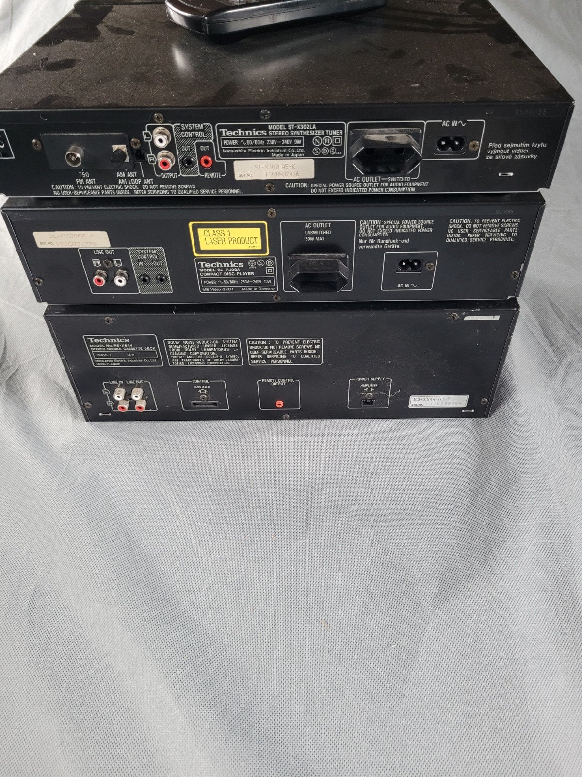 zolder opruiming Technics audio, Ophalen of Verzenden, Gebruikt, Overige merken