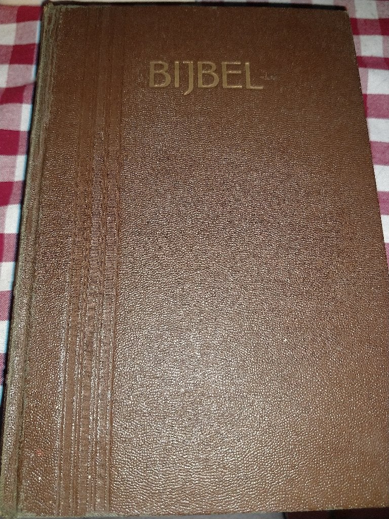Bijbel de gansche heilige schrift pracht exemplaar. N, Ophalen of Verzenden