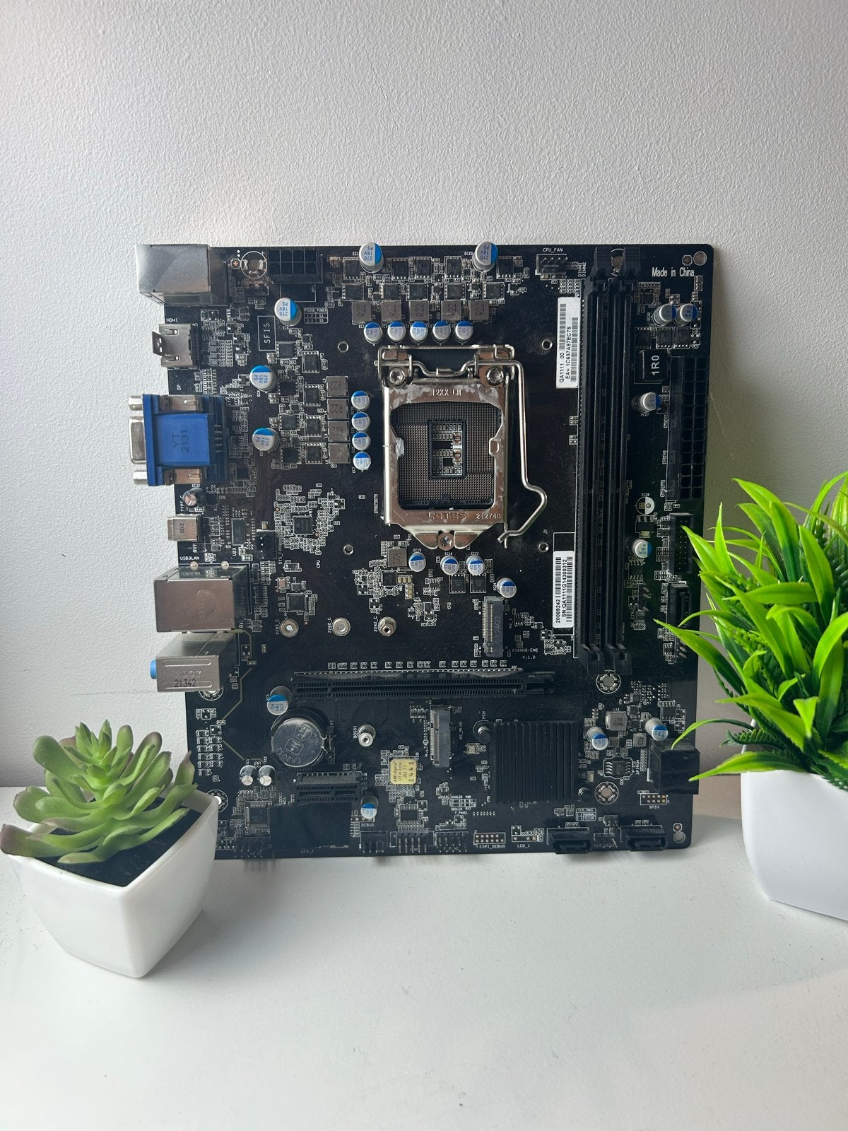 Moederbord LGA1200 met Cooler Master koeler, Computers en Software, Ophalen of Verzenden, Gebruikt, Intel