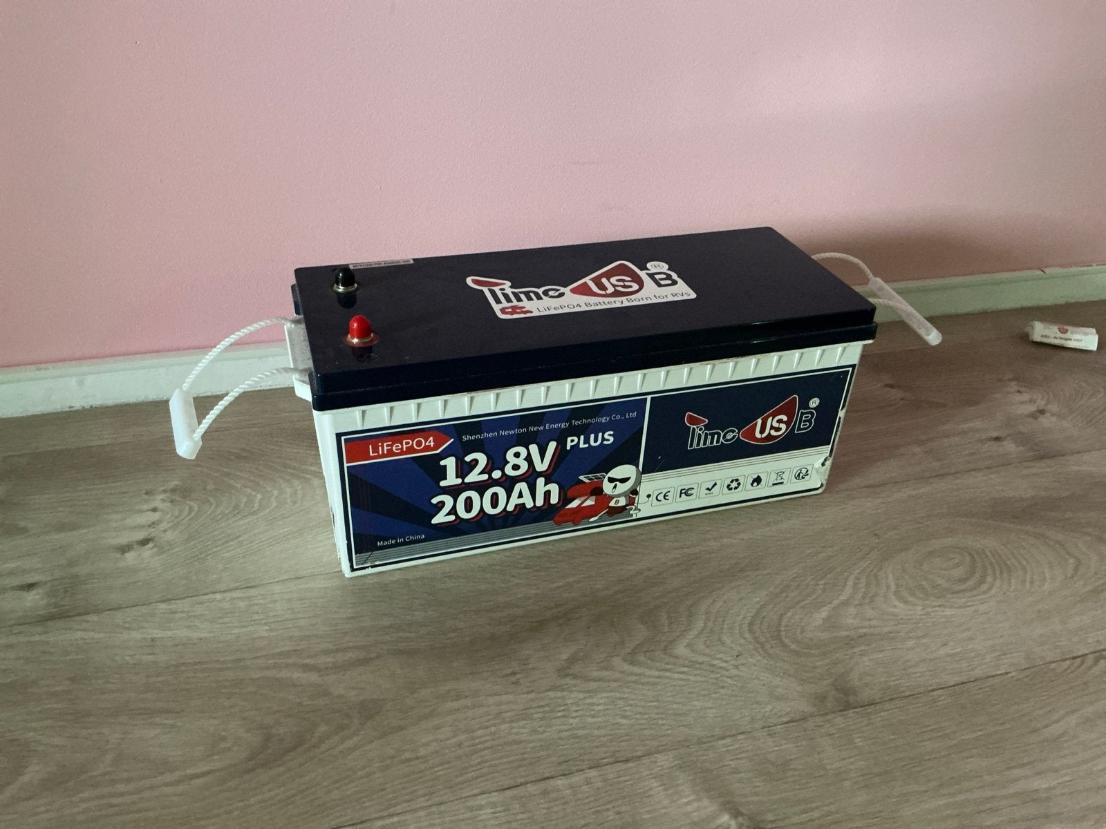 LiFePO4 Accu 12.8V 200Ah Plus - Krachtige Lithium Batterij, Ophalen, Gebruikt