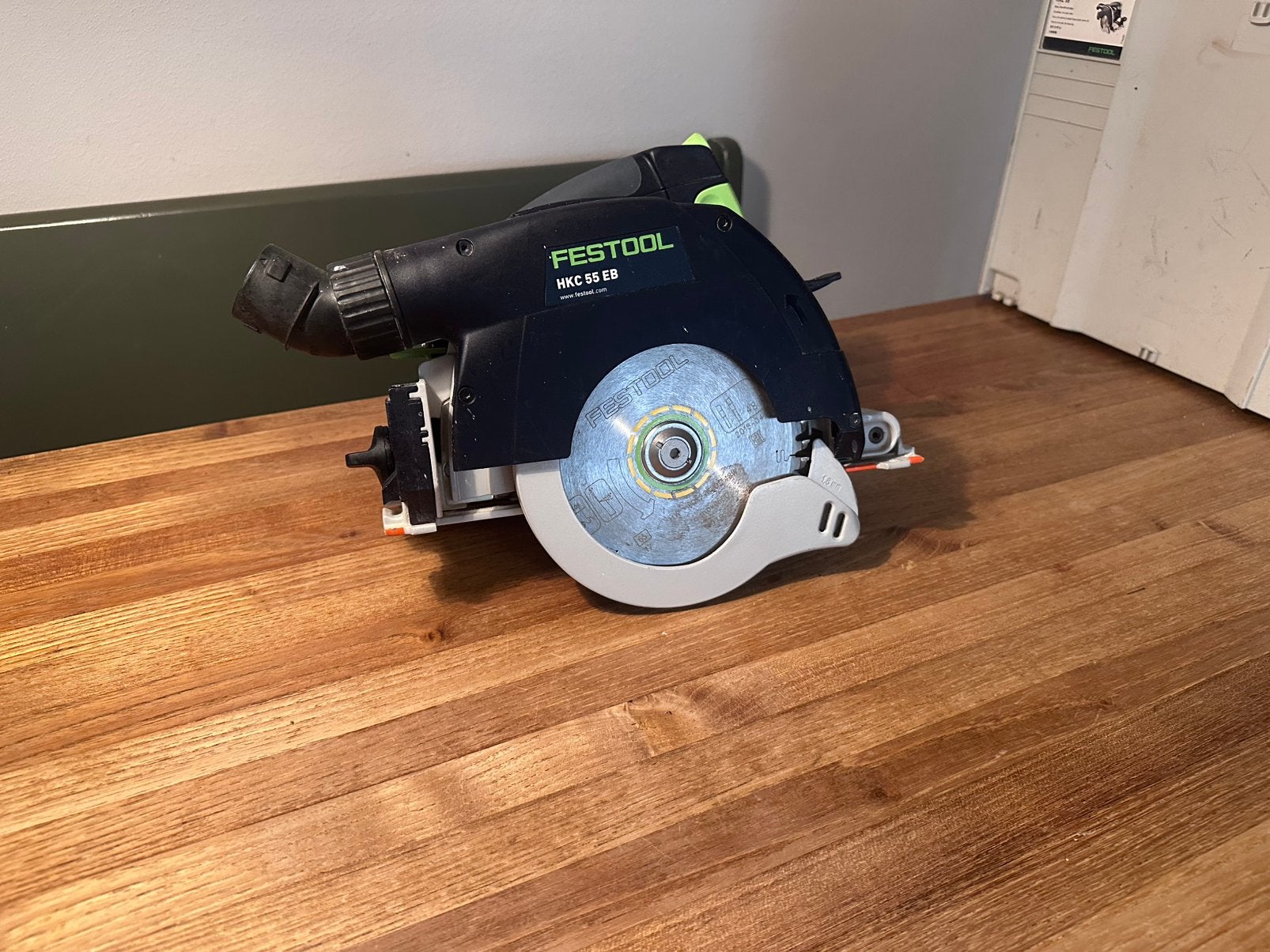 Te koop festool HKC 55 EB, Ophalen, Cirkelzaag, Zo goed als nieuw, 30 tot 70 mm