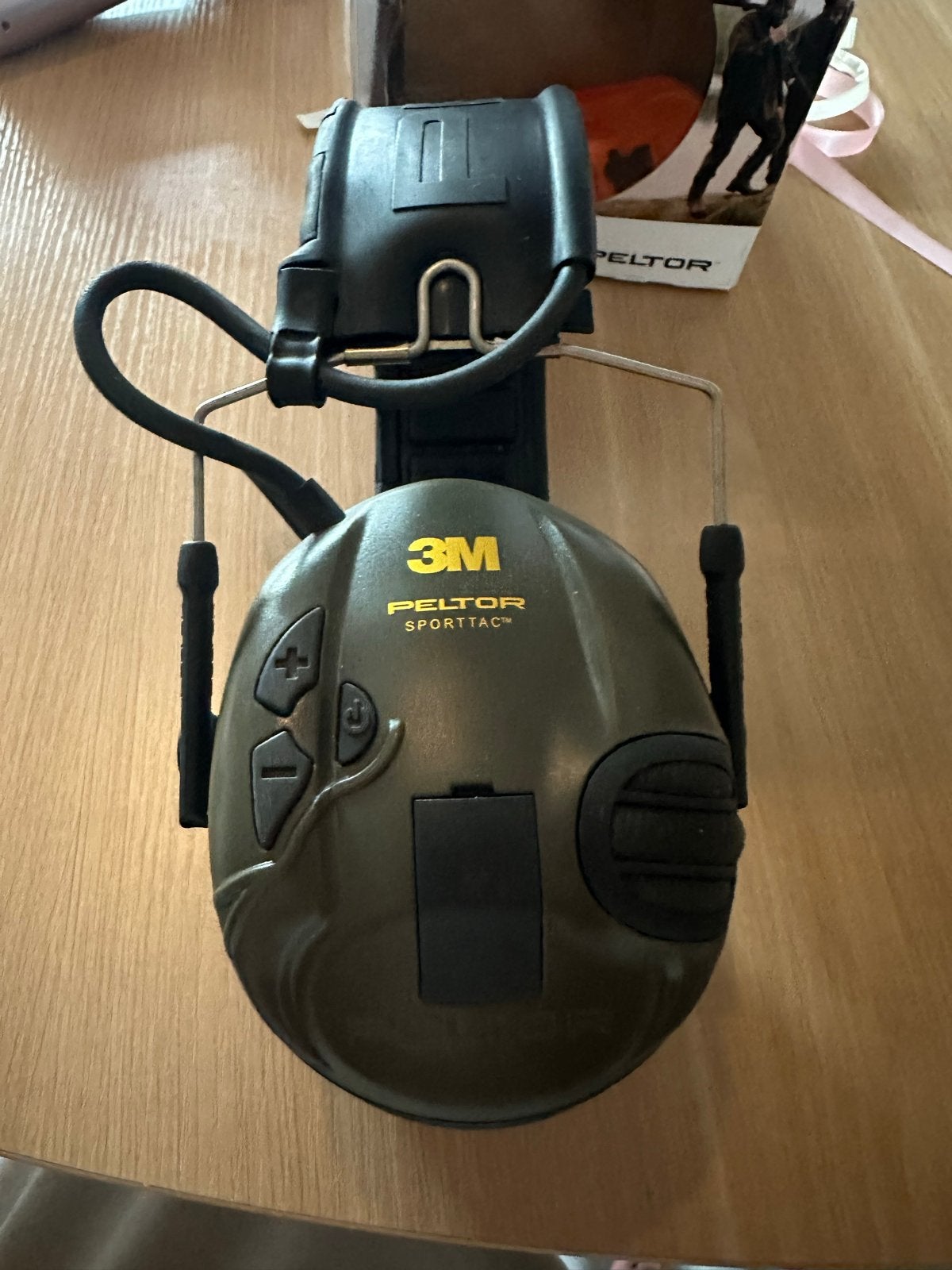 3M Peltor SportTac Gehoorbescherming (Groen/Oranje), Ophalen, Gebruikt
