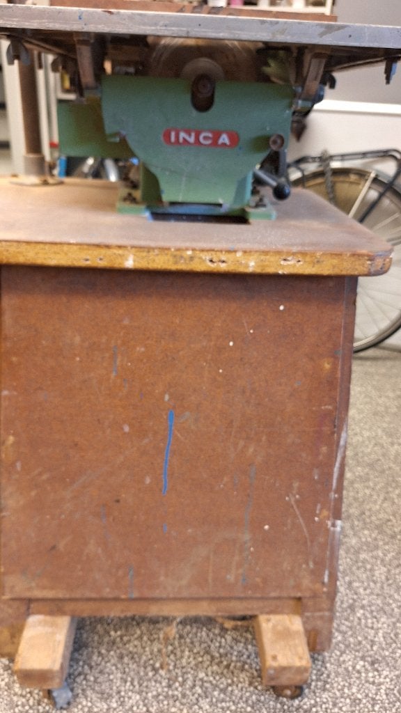 Inca zaagtafel degelijkheid voor de liefhebber, Ophalen, Gebruikt, Cirkelzaag, 30 tot 70 mm